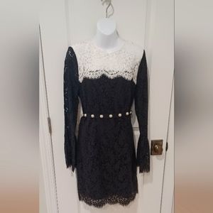 Juicy Couture Black Label Lace Dress 10, NWT